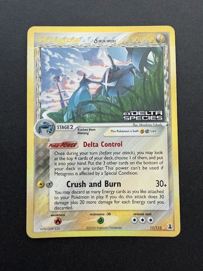 Metagross (Delta Species) 11/113 Reverse Holo Rare Delta Species NM