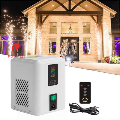 Mini Fireworks 350W Spray 3Meters Remote Special Effect Cold Spark Machine