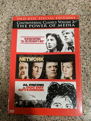 CONTROVERSIAL CLASSICS 2: Network, All the Presidents Men, Dog Day Afternoon NEW