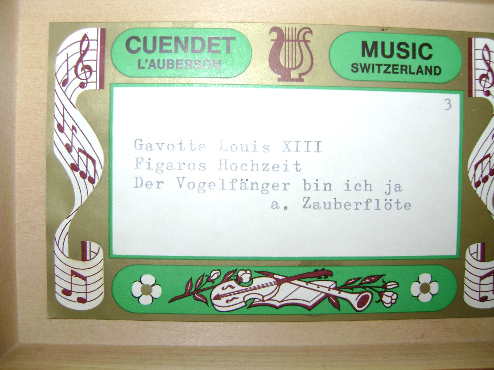 Antique Swiss Music Box eBay