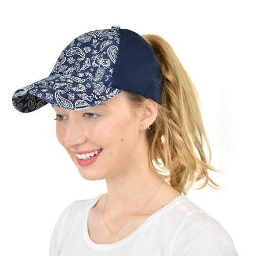 Gorra de béisbol C.C. Escalera ajustable cola de caballo en dificultades lavada cola de caballo - Imagen 36 de 54