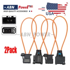 2 pairs MOST fiber optic loop bypass MALE & FEMALE kit adapter for MERCEDES BMW