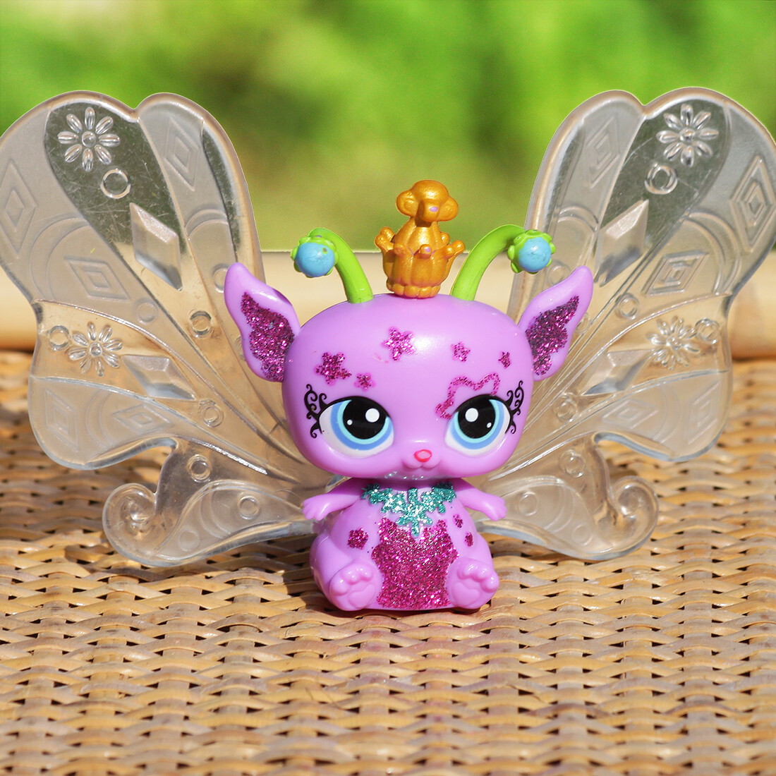 Figurine Littlest Pet Shop – Elfe Féerique Lumineux N°2728 – Lotus Lily Fairy – Occasion