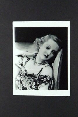 1 x Karte Adler Design Stars of the Silver Screen Bette Davis # 14 von 25