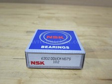 6302DDU NSK Deep Groove Ball Bearing 15x42x13mm