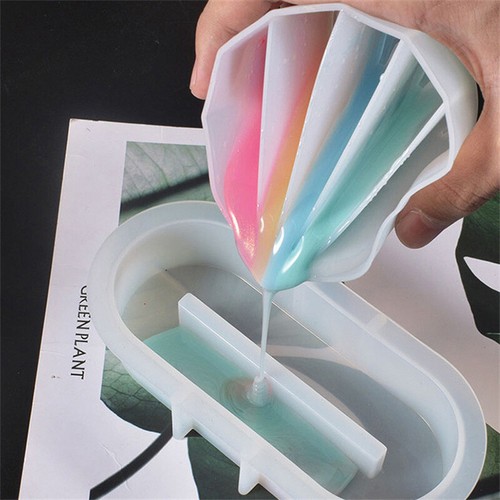 Silicone Distributing Cup Liquid Pigment Color Mixing Toning Dispensing ...