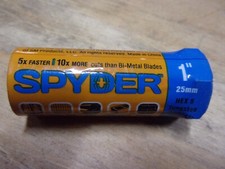 NEW SPYDER  1  TUNGSTEN/CARBIDE TIPPED HOLE S...