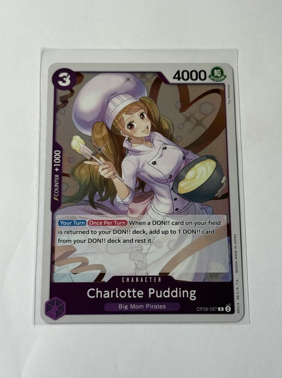 Charlotte Pudding - OP08-067 - Foil - Rare - Two Legends - One Piece - English