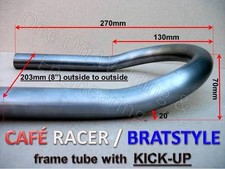 CAFE RACER / BRAT STYLE FRAME LOOP / HOOP TUBE WITH *KICK-UP* CB500T CB450 CB350