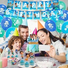 Conjunto de decoraciones de cumpleaños de anime de suministros de fiesta de cumpleaños Luca