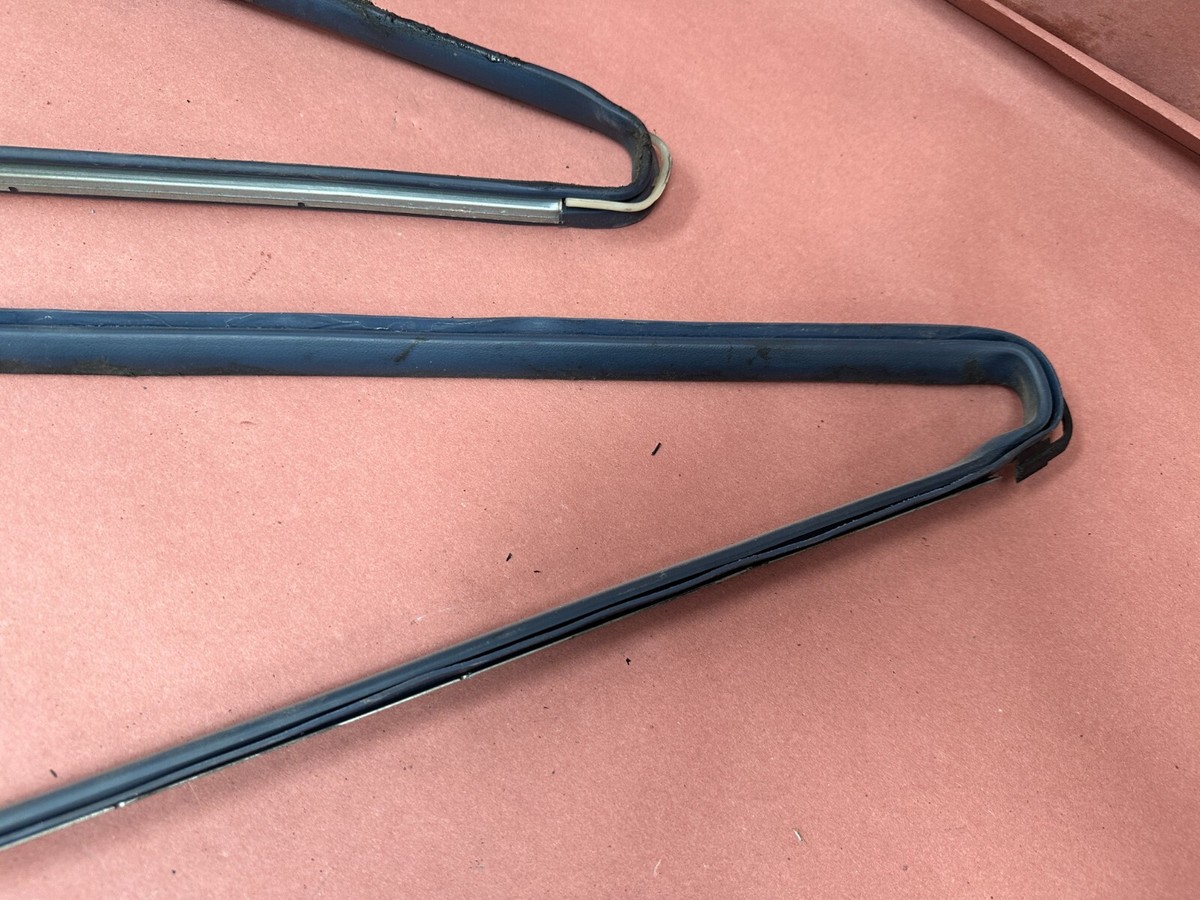 Nissan 300ZX Quarter Window Trim Seal Rear Interior Pair OEM