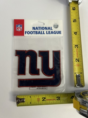 RARE Authentic New York Giants Logo Patch Official NFL Licensed Iron Sew On