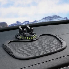 Car Anti Slip Mat Sticky Pad Phone GPS Holder Dashboard Parking Number Mount Key