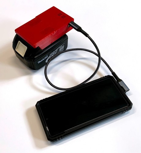 Cargador de batería de taladro Makita USB C súper rápido teléfono portátil tableta alta potencia 65w - Imagen 3 de 9