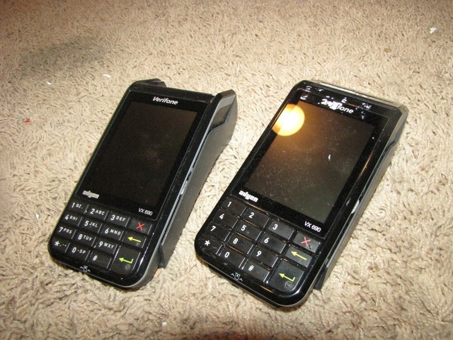  Lot Of 2 VERIFONE VX690 Wireless Credit Card Machine EBay