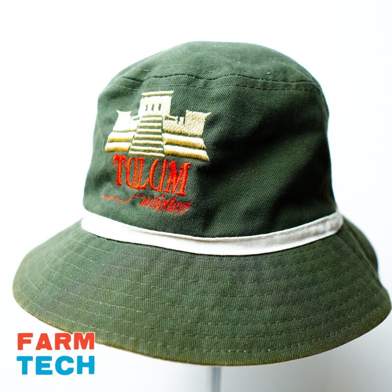 Tulum Mexico Brim Green Cap Hat | eBay display picture 3