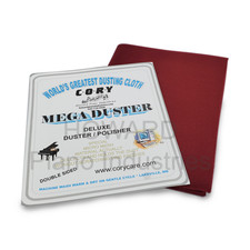 Cory Mega Duster/Polisher Deluxe Double Weave Dusting Cloth For Pianos - 20"X15"