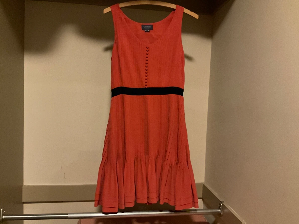 gryphon silk dress Embellished silk dress