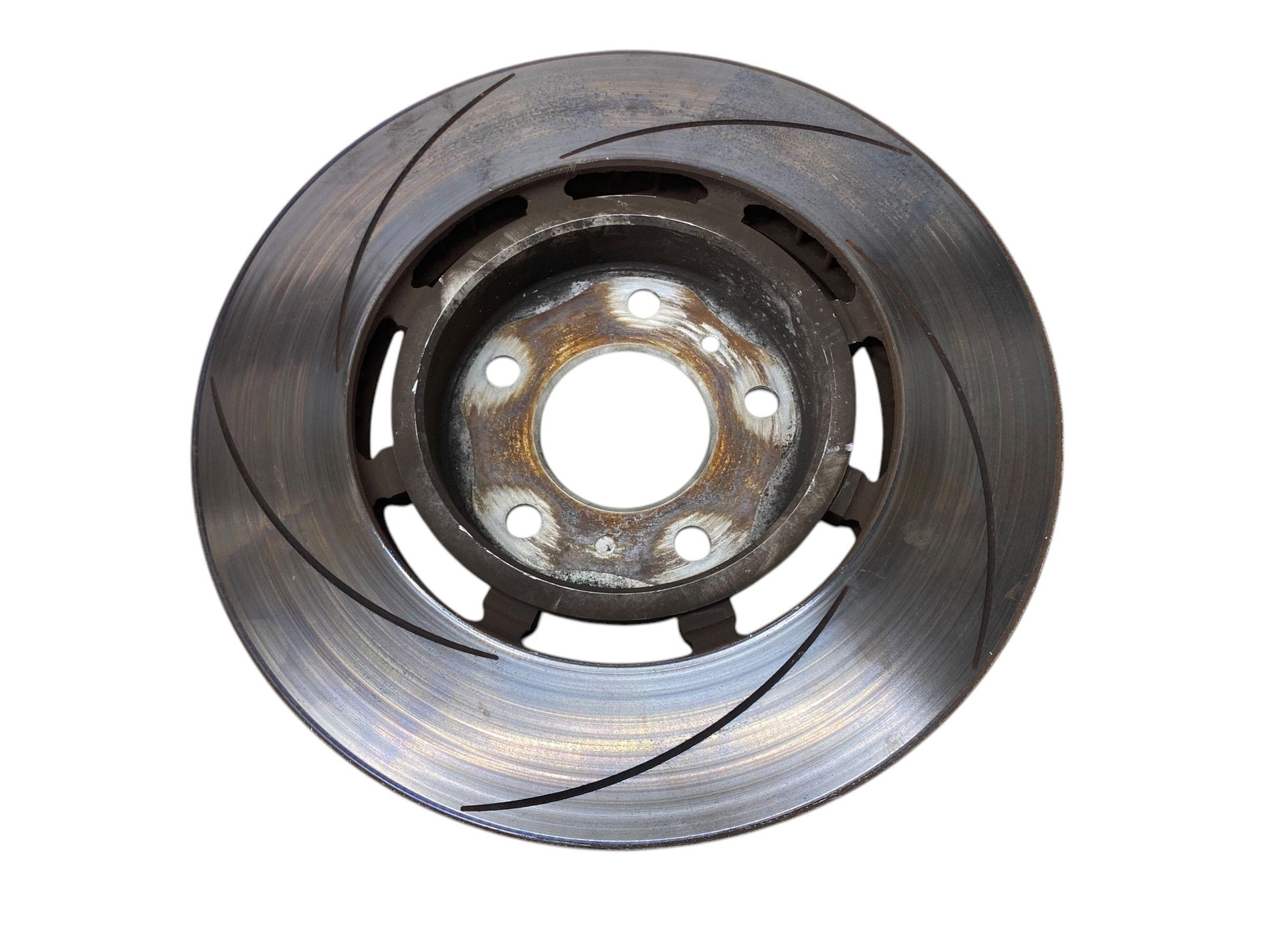 2019 - 2023 ASTON MARTIN VANTAGE LEFT RIGHT REAR SLOTTED BRAKE ROTOR SET OEM