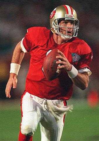 Great Steve Young San Francisco 49ers Rare Art Print - Picture 1 of 1