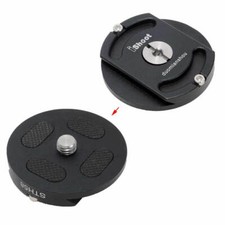 Tripod Head Mount Converter Arca Fit Quick Release Plate Adapter for Ballhead