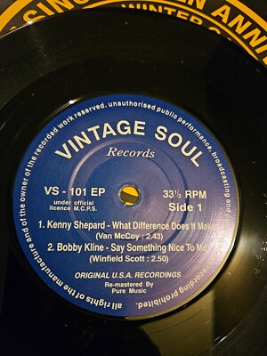 STUNNING 4 TRACK EP - VINTAGE SOUL RECORDING IN NR MINT CONDITION