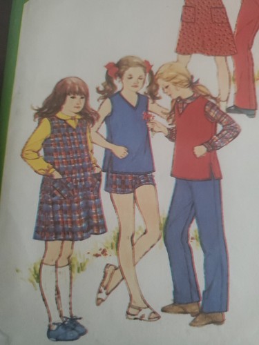 Vintage 70'S Simplicity Pattern 5118, Girls & Chubbies Clothes Bundle, Size... - Picture 4 of 8