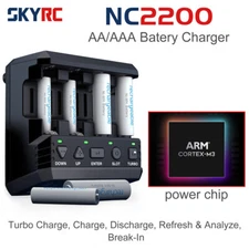 SKYRC NC2200 12V/2.0A 4 Slots Charger Analyzer NiMH/NiCD Battery Charger