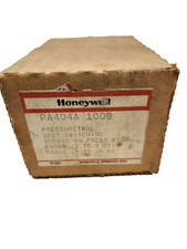 Honeywell PA404A 1009 | Pressure Switch | Range .3 - 9 PSI | BREAKS ON RISE