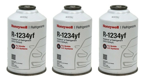 Honeywell R-1234yf Solstice Refrigerant 8oz Cans (3pk)