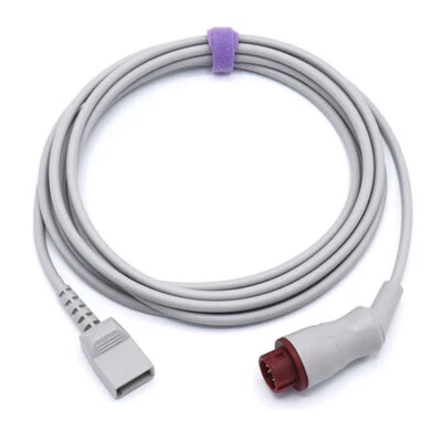 REDY-MED 12pin to Utah Pressure Transducer IBP Adapter Cable Compatible With Philips/HP