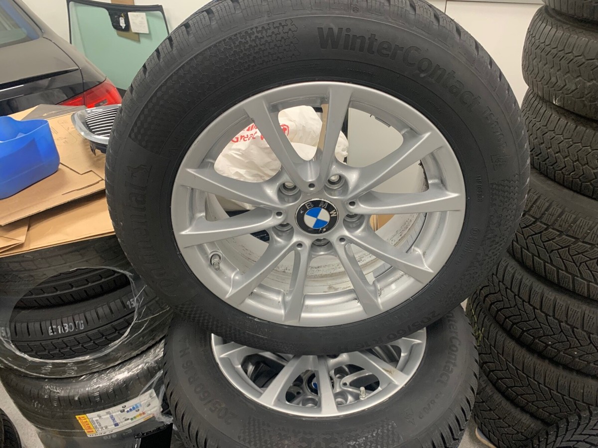 BMW F-Serie Radsatz, Winterreifen 205/60r16 Continental neu 003197