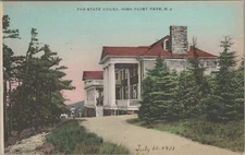 Postcard State House High Point Park NJ 
