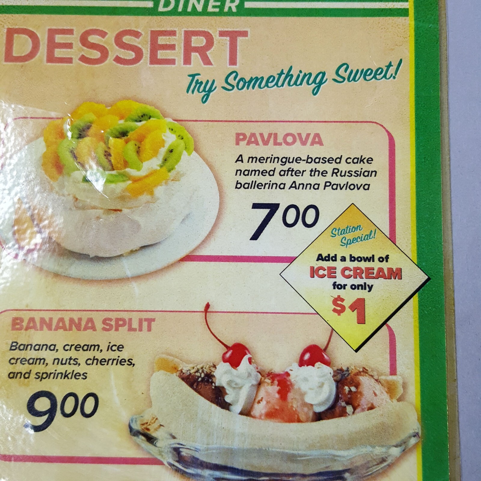 Image 4 of PREACHER - Screen Used Flavour Station Dessert Menu from Season 4 -  COA