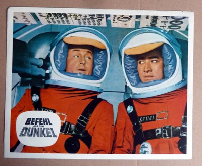 BEFEHL AUS DEM DUNKEL * AUSHANGFOTO #B Ger LC TOHO ´67 Invasion of Astro-Monster