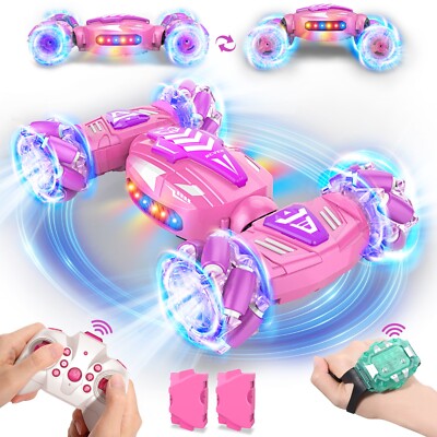 RC Stunt Car 360° Remote Control Car Double-Sided Driving Vehicle Toy For Kids