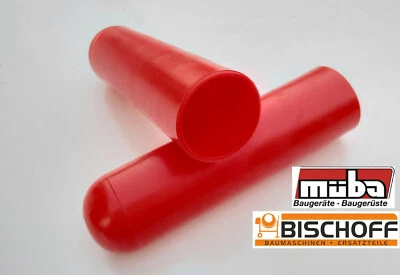 MÜBA Griff Kunststoffgriff Griffe für Sackkarren Karren - 27 mm innenmaß 2Stück