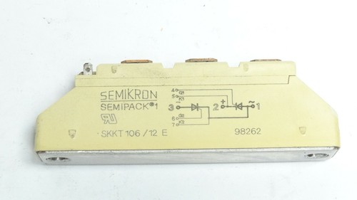 Semikron Semipack SKKT 106/12E IGBT Module - Picture 3 of 3