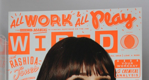 Rashida Jones Cover Billionaire VC's Ebola DNA Seizures July 2015 WIRED Magazine - Picture 5 of 12
