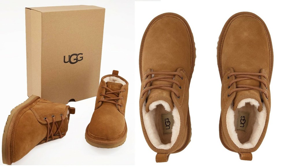 Authentic New UGG brand Women's Neumel Chestnut Chukka Soft Ankle Boots Shoes