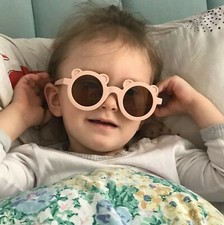 Cartoon Bear Shaped Kids Sunglasses