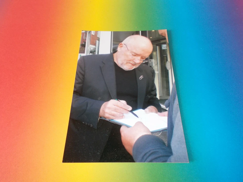 Peter Lindbergh KUNST ART signiert Autogramm +  Zeichnung auf Briefkarte in per. - Bild 3 von 3
