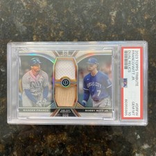 2023 Topps Tribute - Wander Franco/Bobby Witt Jr Dual Relic 073/199 🔥 #DR-FW