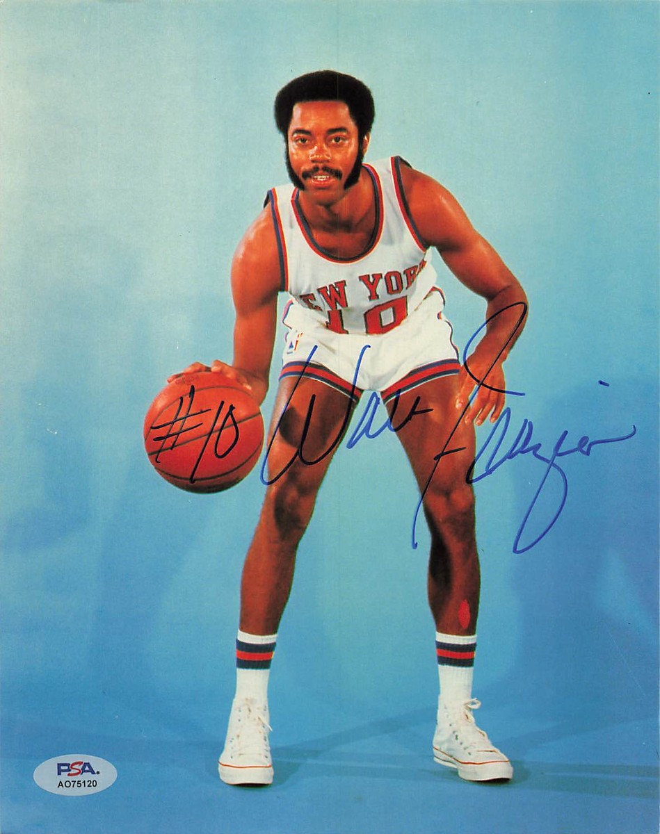 Walt Frazier Knicks Signed 8x10 Photo Autograph PSA/DNA AO75120 | eBay