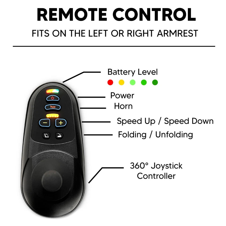 2025 Travel Wide Autofolding Electric Wheelchair Lightweight - Image 4 of 4