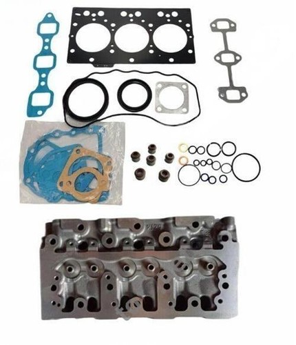 Cylinder Head+1 Set Full Gasket Kit For Yanmar 3TN84 Engine YAG12S-3 ...