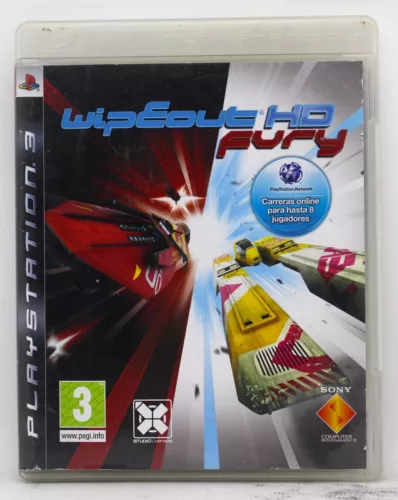 WIPEOUT HD FURY - PLAYSTATION 3 PS3 PLAY STATION 3 - PAL SPAIN