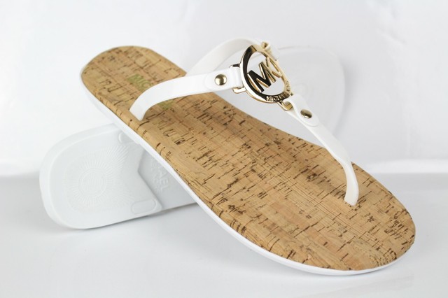 michael kors thong flip flops