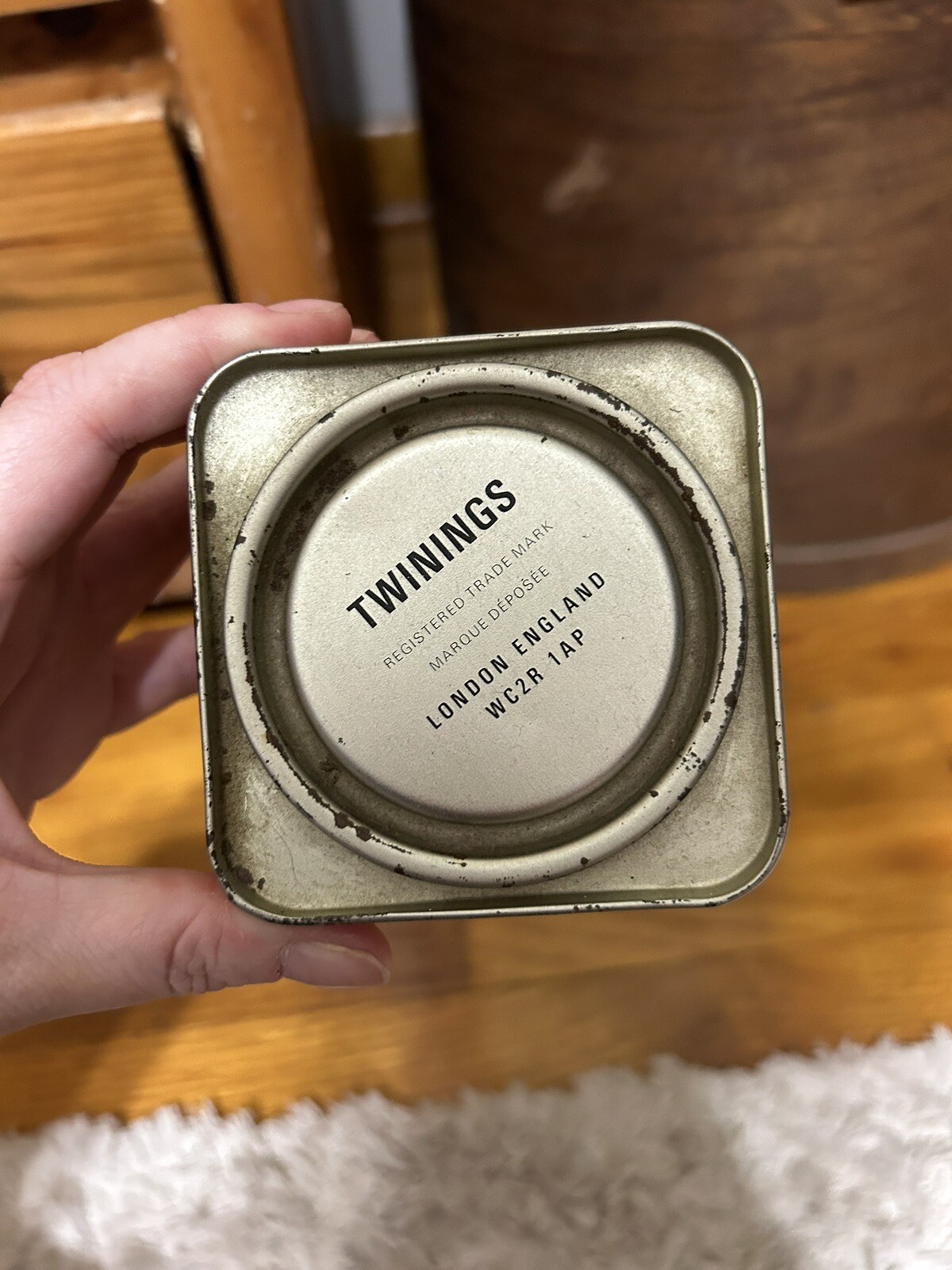 Vintage Metal Twinnings Tea Tin Earl Gray Tea Eat 1706