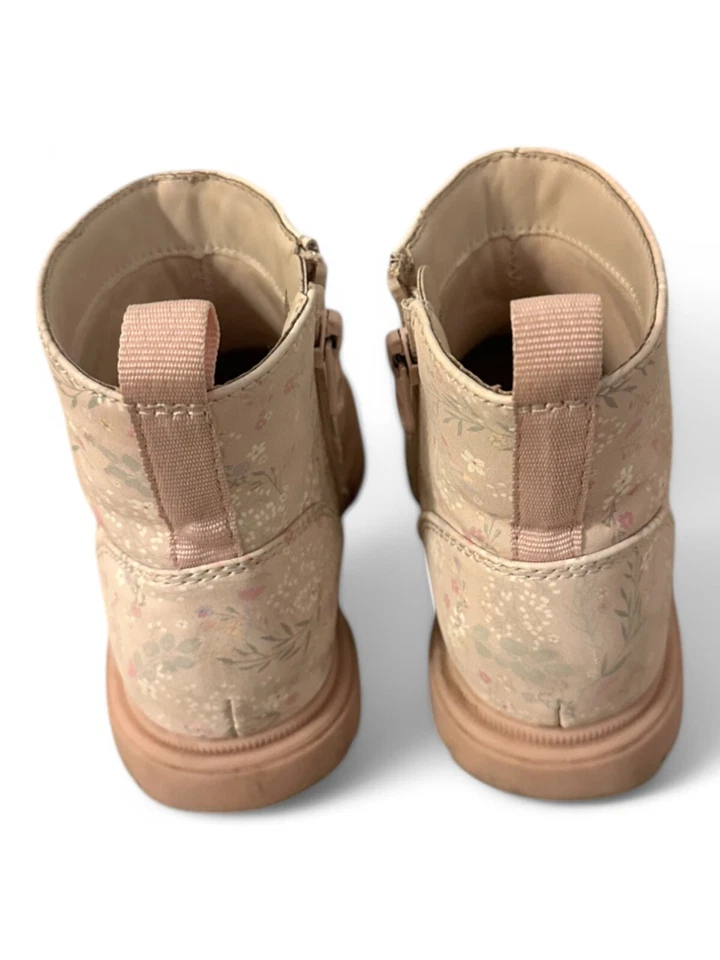 Botines con cremallera Flora color rubor Cat & Jack niña pequeña talla 10 Foto 3 de 3